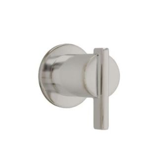 American Standard Berwick 1 Handle On/Off Volume Control Valve Trim Kit in Satin Nickel with Lever Handle (Valve Not Included) T430.700.295