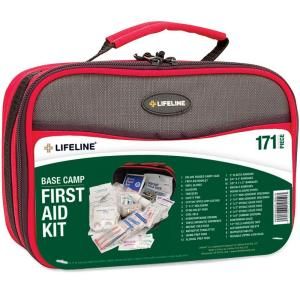 Lifeline 171 Piece Base Camp Emergency First Aid Kit 4150