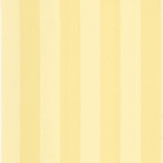 The Wallpaper Company 56 sq. ft. Yellow Pastel Two Tone Stripe Wallpaper WC1280413