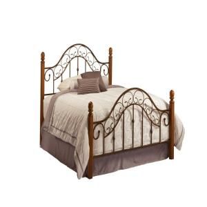 Hillsdale Furniture San Marco Brown Copper Queen Size Bed 310BQR