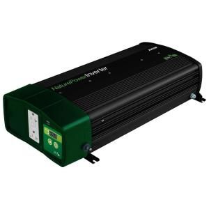 Nature Power 2000 Watt Pure Sine Wave Inverter with 55 Amp Inverter Charger 38326