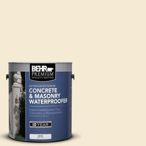 BEHR Premium 1 gal. #BW 12 Dried Husk Brick Concrete and Masonry Waterproofer 87001