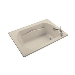 Sterling Plumbing Lawson 60 in. x 42 in. Air Massage Whirlpool Tub with Reversible Drain in Almond 77281100 47