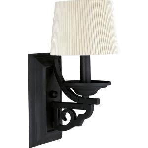 Thomasville Lighting Meeting Street Collection Forged Black 1 light Wall Sconce P2744 80