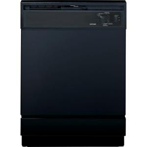 Hotpoint Front Control Dishwasher in Black HDA2100VBB