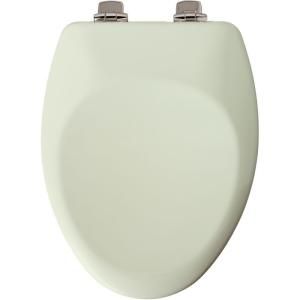 Church Elongated Closed Front Toilet Seat in Biscuit 885NISL 346