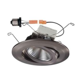 Commercial Electric 5 in. Bronze Nickel Recessed Gimbal LED Trim CER5742BZ