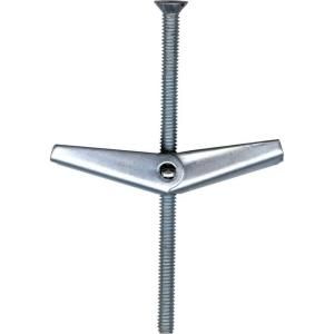 3/16 in. x 2 in. Zinc Plated Toggle Bolt with Mushroom Head Screw (15 Pieces) 10282
