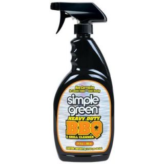 Simple Green 24 oz. Heavy Duty Non Aerosol BBQ and Grill Cleaner 0300000160034