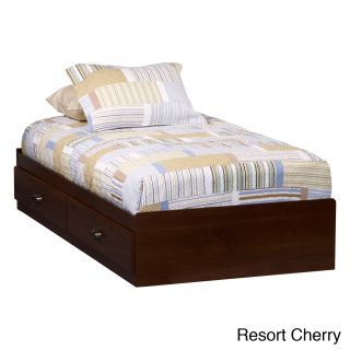 Ameriwood Ameriwood Mates Twin Bed With Storage Cherry Size Twin