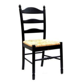 Carolina Cottage Antique Black Vera Dining Chair 575 AB