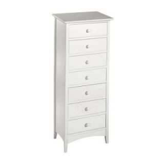 Home Decorators Collection Hawthorne White 20 in. W 7 Drawer Chest 2048100410