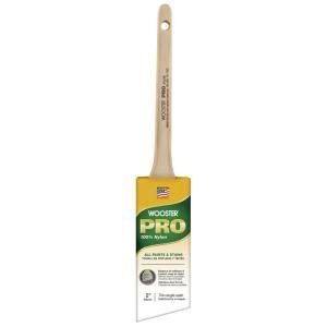 Wooster Pro 2 in. Nylon Thin Angle Sash Brush 0H21270020
