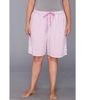 Karen Neuburger Plus Size Pool Party knCool Bermuda Short Womens Pajama (Pink)