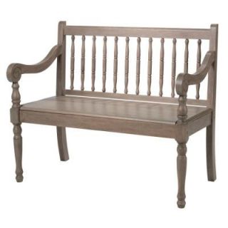 Home Decorators Collection Savannah 40 in. W Driftwood Bench 1047910910