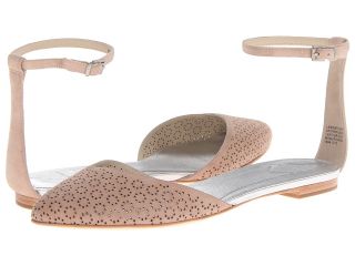 B Brian Atwood Adeena Womens Dress Flat Shoes (Pink)