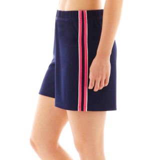 Made For Life Taped Mesh Shorts, Navy/raspberry, Womens