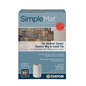 Custom Building Products SimpleMat 30 sq. ft. Tile Setting Mat Value Roll SMCR30