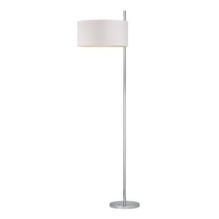 Dimond Attwood 1 light Polished Nickel Floor Lamp
