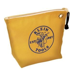 Klein Tools Consumables Yellow Canvas Zipper Bag 5539YEL