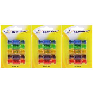Quartet 30 Pack Boardgear Magnetic Push Pins Multi colored
