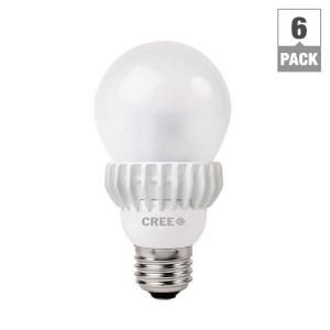 Cree 75W Equivalent Soft White (2700K) A19 Dimmable LED Light Bulb (6 Pack) BA19 11027OMF 12DE26 1U110