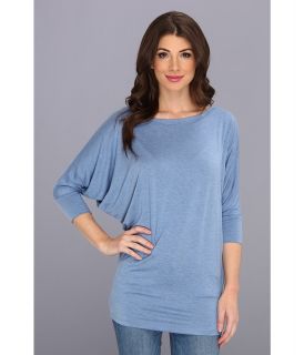 Culture Phit Lara Modal Top Womens T Shirt (Blue)