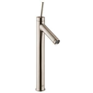Hansgrohe Axor Starck Single Hole 1 Handle Bathroom Faucet in Brushed Nickel 10120821