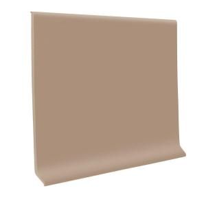 ROPPE 700 Series Buckskin 4 in. x 1/8 in. x 48 in. Thermoplastic Rubber Cove Base (30 Pieces) 40C73P130
