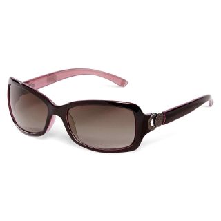 Nine & Co 9 & Co. Rectangular Sunglasses, Purple, Womens