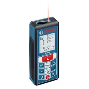 Bosch Laser Rangefinder 265 ft. with Lithium Ion and Inclinometer GLM 80
