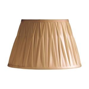 Laura Ashley Charlotte 16 in. Gold Pinched Pleat Shade SBP02216