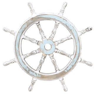 Nautical Decor Wood Ship Wheel