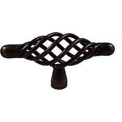 Gliderite 3 Inch T handle Oil Rubbed Bronze Birdcage Cabinet Knobs (pack Of 10)