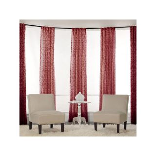 Cindy Crawford Style Sorrento Rod Pocket Curtain Panel, Ivory