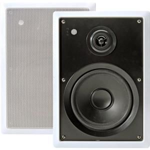 Pyle 6.5 in. 200 Watt 2 Way In Wall Speakers DISCONTINUED PD IW65