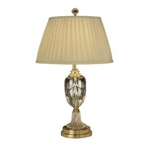 Dale Tiffany 26 in. Simons Light Antique Brass Table Lamp GT10225