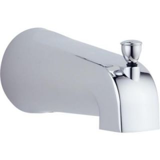 Delta Foundations 5 3/8 in. Metal Pull Up Diverter Tub Spout in Chrome RP61357