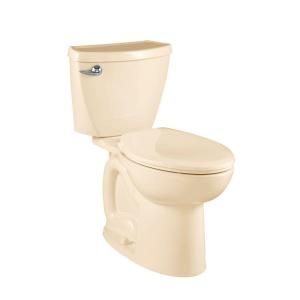American Standard Cadet 3 Powerwash Compact Right Height 2 piece 1.28 GPF Elongated Toilet in Bone 270FA101.021