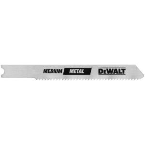 DEWALT 3 in. 32 TPI U Shank Sheet Metal Cutting Cobalt Steel Jig Saw Blade (50 Pack) DW3728B50