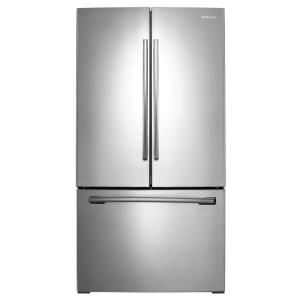 Samsung 25.5 cu. ft. French Door Refrigerator in Stainless Steel RF261BEAESR