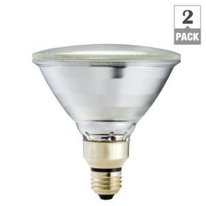 Philips EcoVantage 70 Watt Halogen PAR38 Indoor/Outdoor Long Life Dimmable Flood Light Bulb (2 Pack) 421339