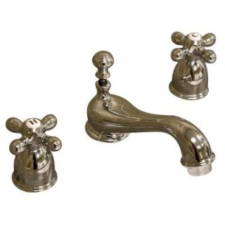 Barclay Products Marsala 8 in. Widespread 2 Handle Low Arc Bathroom Faucet in Polished Chrome DISCONTINUED I1442 MC CP