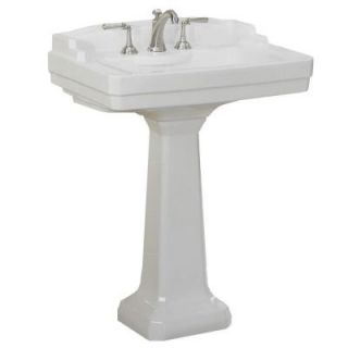 St. Thomas Creations Neo Venetian Petite Lavatory White (Lavatory top only.  Must purchase pedestal base 5122.331.01 at additional cost.) 5123.082.01