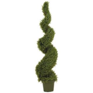 Nearly Natural 5 ft. Rosemary Spiral Silk Tree 5171