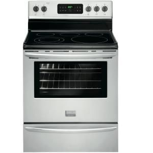 Frigidaire Gallery 5.4 cu. ft. Smoothtop Electric Range with Self Cleaning Oven in Stainless Steel FGEF3030PF