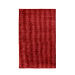 Garland Rug Sheridan Chili Pepper Red 30 in. x 50 in. Washable Bathroom Accent Rug SHE 3050 04