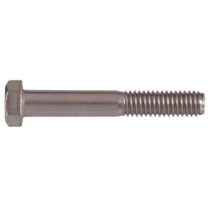 The Hillman Group 7/16 in. x 2 1/2 in. Stainless Steel Hex Cap Screw (4 Pack) 2449