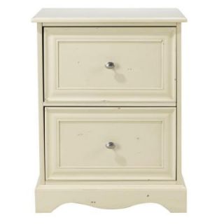 Home Decorators Collection Sheffield Antique White 2 Drawer File Cabinet 0820300460