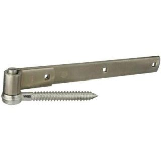 National Hardware 16 in. Zinc Plated Gate Screw Hook/Strap Hinge without Fastener 290BC 16 S H/STRP HNG ZN